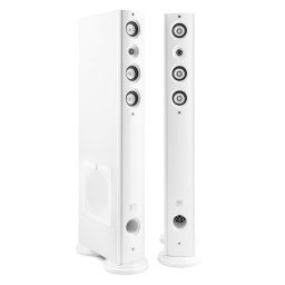 Koda D92F, 120W, dvojice čtyřcestných HIFI věžových reproduktorů, bílé