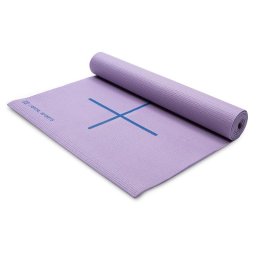 Capital Sports Yogamatte, 173 x 60 cm, gymnastická podložka, fialová, včetně tašky přes rameno