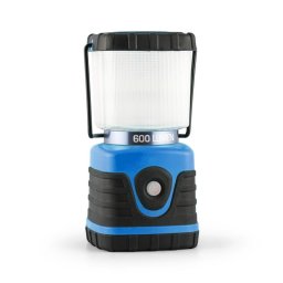 Yukatana Yucatana Yapus, modrá, 600 lumen, 150 h, 15 m, kempingová lampa, LED, akumulátor, hranatá