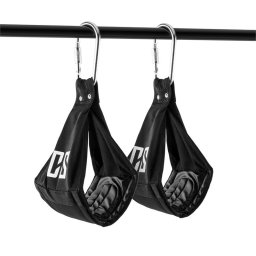 Capital Sports Armlug Ab Slings, max. 120 kg, černá, tréninkové ramenní opěrky, karabinové háky