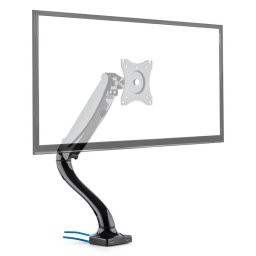 Auna LDT09-C012USB, stolní držák na monitor, LED, LCD, 2x USB, včetně montážní sady
