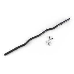 Capital Sports Accretor 120 CB, černá, zalomená činka, 120 cm / 30 mm / max. 180 kg, ocel