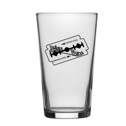sklenice JUDAS PRIEST - BRITISH STEEL - RAZAMATAZ - BG094