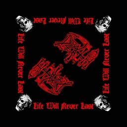 šátek DEATH - LIFE WILL NEVER LAST - RAZAMATAZ - B100