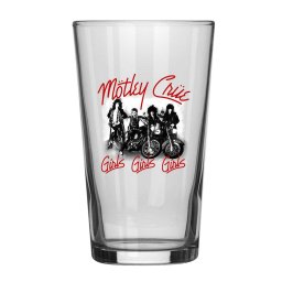 sklenice MOTLEY CRUE - GIRLS, GIRLS, GIRLS - RAZAMATAZ - BG130