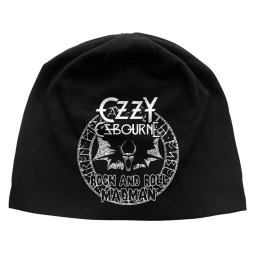 beanie čepice OZZY OSBOURNE - ROCK N ROLL MADMAN - černá - RAZAMATAZ - JB216
