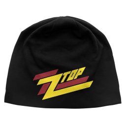 beanie čepice ZZ TOP - LOGO - černá - RAZAMATAZ - JB215