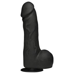 Doc Johnson The Perfect Cock - realistick dildo (ern) - 19 cm