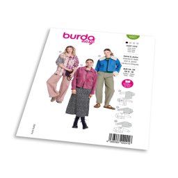 Střih Burda 5661 - Košile a bunda