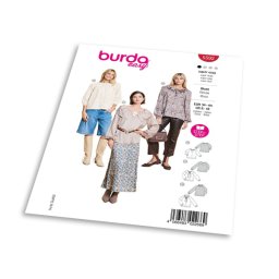 Střih Burda 5592 - Dámská halenka