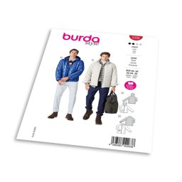 Střih Burda 5595 - Pánská bunda