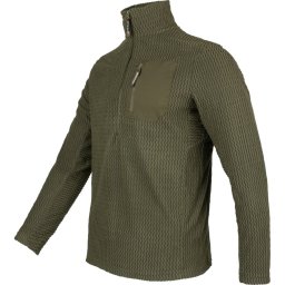 Mikina lehká Z FLEECE PULLOVER ZELENÁ vel. XXL