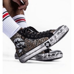 boty AFFLICTION - COLLAPSE HI-TOP - A31241-TB
