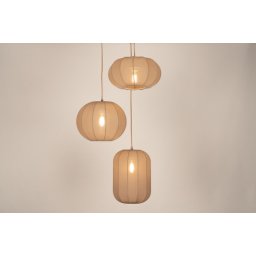 Závěsné svítidlo Yapan Dark Taupe Trio