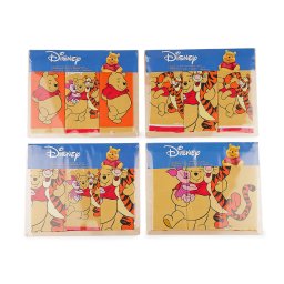 Dětské kapesníky Disney s puzzle, barva 1 mix vzorů medvídek Pú