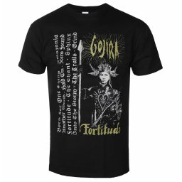 tričko pánské GOJIRA - FORTITUDE TRACKLIST - ORGANIC - PLASTIC HEAD - PHD12612