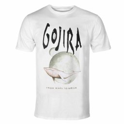 tričko pánské GOJIRA - WHALE FROM MARS - ORGANIC - PLASTIC HEAD - PH13582