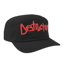 kšiltovka DESTRUCTION - LOGO - černá - PLASTIC HEAD - PHCAP243