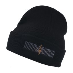 beanie čepice DIMMU BORGIR - GRAND SERPENT RISING LOGO - černá - PLASTIC HEAD - PHHAT366