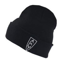 beanie čepice EMPEROR - E LOGO - černá - PLASTIC HEAD - PHHAT291