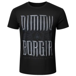 pánské tričko DIMMU BORGIR - LOGO/GSR - černé - PLASTIC HEAD - PH14037
