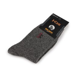 Pánské ponožky vlněné, barva 8 šedá