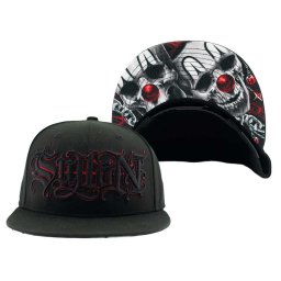 kšiltovka snapback SULLEN - HIGH AND LOW - černá - SCA8572_BK