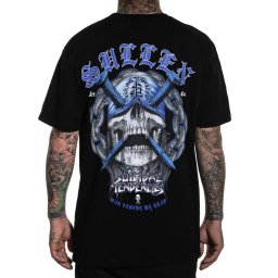 pánské tričko SULLEN X SUICIDAL TENDENCIES - PREMIUM - ST WAR HEAD - černé - SCM8541_JTBK