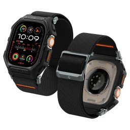 Kryt s řemínkem Spigen Lite Fit Pro Apple Watch Ultra 4/3/2/1 (49mm) Matně černý