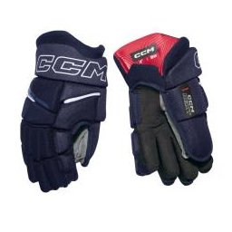 Hokejové rukavice CCM Next S26 JR modro-černá 10 palců = 25cm - výška postavy 127-137cm