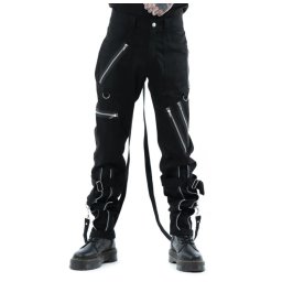 kalhoty pánské CHEMICAL BLACK - ABRAM - BLACK - P-ABM-B
