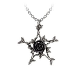 náhrdelník s přívěskem ALCHEMY GOTHIC - Coven Rose - P1020