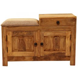 indickynabytek.cz - Botník Jali 90x60x40 z indického masivu palisandr / sheesham