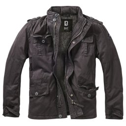 Bunda BRITANNIA JACKET zateplená ČERNÁ vel. M