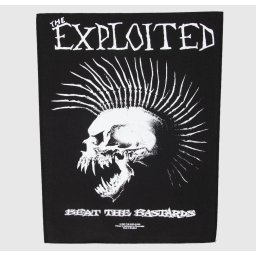 nášivka velká Exploited - Beat The Bastards - RAZAMATAZ - BP0632
