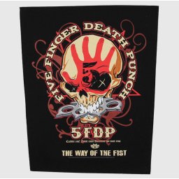 nášivka velká Five Finger Death Punch - Way Of The Fist - RAZAMATAZ - BP0881