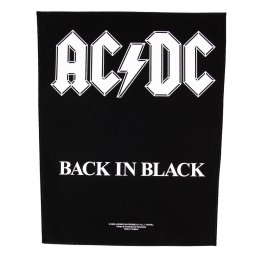 nášivka velká AC/DC - Back In Black - RAZAMATAZ - BP0613
