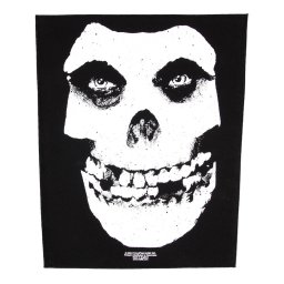 nášivka velká Misfits - Face Skull - RAZAMATAZ - BP0634
