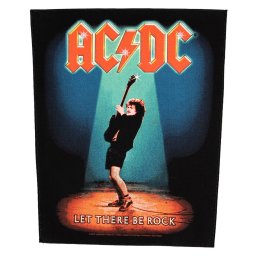 nášivka velká AC/DC - Let There Be Rock - RAZAMATAZ - BP1012
