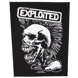 nášivka THE EXPLOITED - VINTAGE SKULL - RAZAMATAZ - BP1035