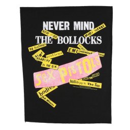 nášivka velká Sex Pistols - Never Mind The Bollocks - RAZAMATAZ - BP1116
