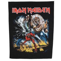 nášivka velká Iron Maiden - Number of the Beast - RAZAMATAZ - BP0827