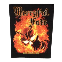 nášivka velká Mercyful Fate - Don't Break The Oath - RAZAMATAZ - BP1136