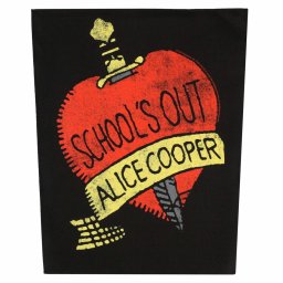 nášivka velká ALICE COOPER - SCHOOL'S OUT - RAZAMATAZ - BP1178