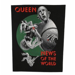 nášivka velká QUEEN - NEWS OF THE WORLD - RAZAMATAZ - BP1096