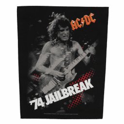 nášivka velká AC/DC - 74 JAILBREAK - RAZAMATAZ - BP1016