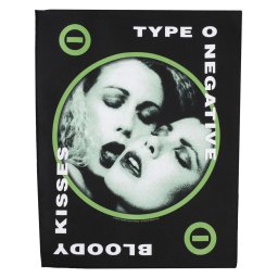nášivka velká TYPE O NEGATIVE - BLOODY KISSES - RAZAMATAZ - BP1208