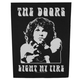 velká nášivka THE DOORS - LIGHT MY FIRE - RAZAMATAZ - BP1346