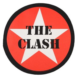 velká nášivka THE CLASH - STAR LOGO - RAZAMATAZ - BP1197
