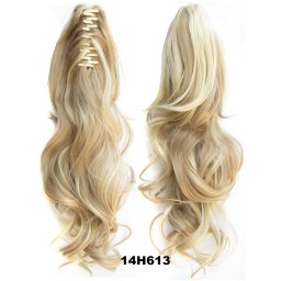 Girlshow Culík, cop na skřipci vlnitý, 50 cm - 14H613 (melír chladně plavé a beach blond)